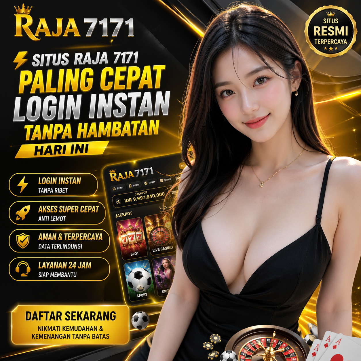 RAJA7171 ⚡️ Situs RAJA 7171 Paling Cepat Login Instan Tanpa Hambatan Hari Ini